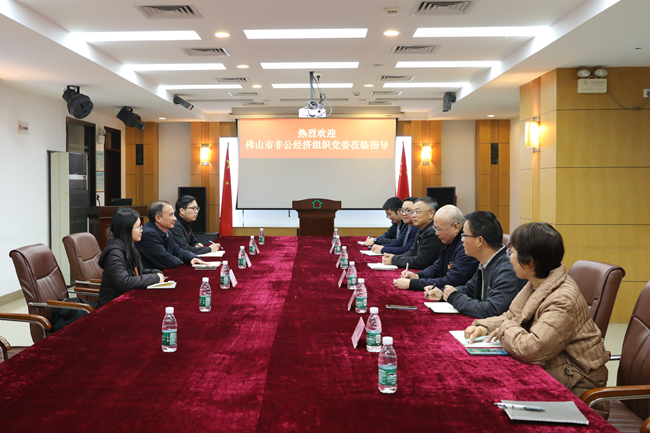 強黨建，促發(fā)展——佛山市非公經(jīng)濟組織黨委蒞臨我司指導(dǎo)